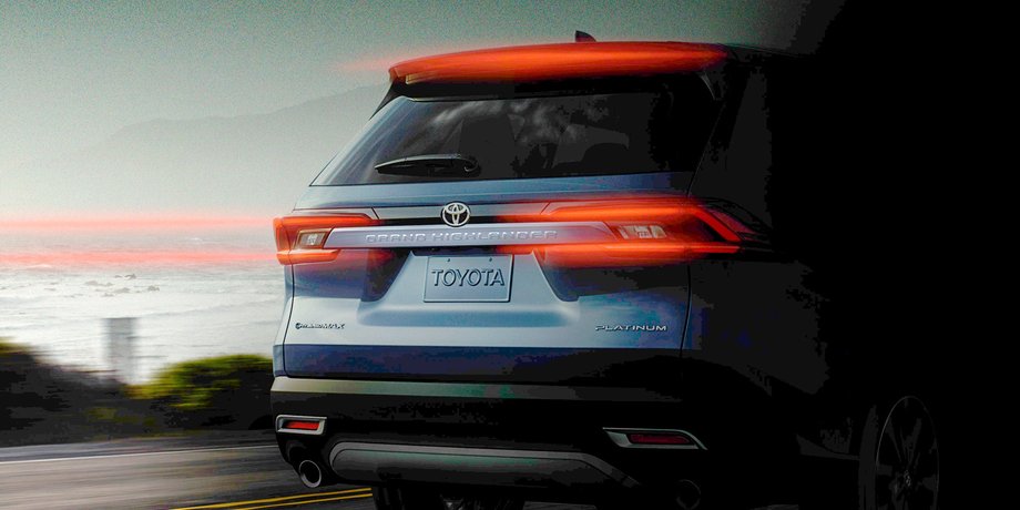кроссовер Тойота Гранд Хайлендер, Toyota Highlander, Toyota Grand Highlander, кроссовер Toyota, тойота хайлендер