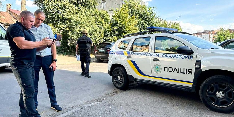 Вибух у райвідділі поліції Рівного