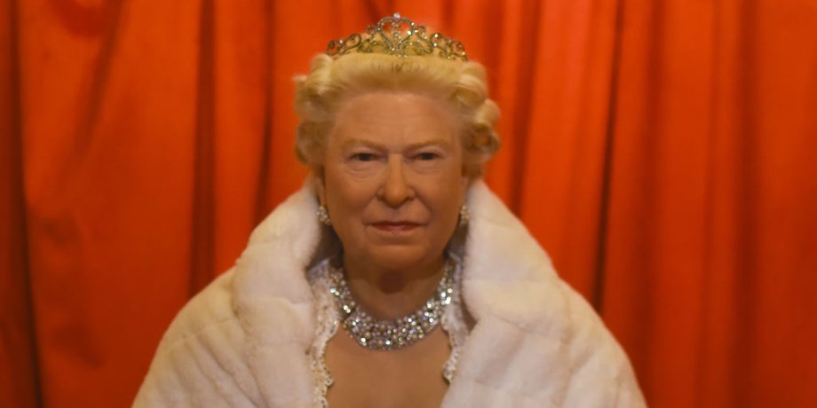 Елизавета II, королева Елизавета, восковая фигура королевы Елизаветы, музей восковых фигур