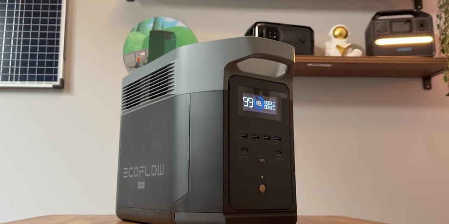 EcoFlow Delta 2 Max портативная электростанция обзор