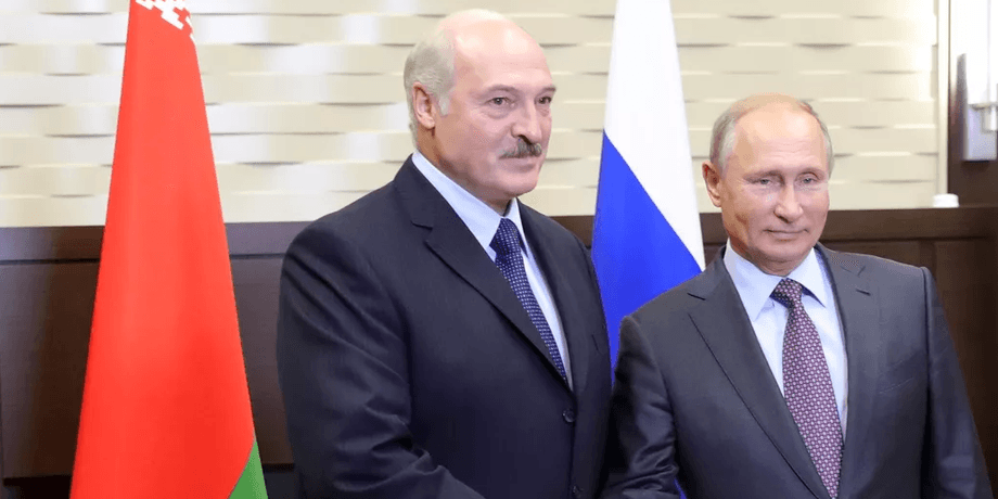 Александр Лукашенко и Владимир Путин