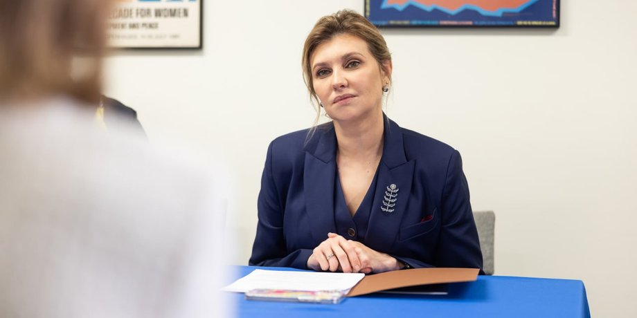 Олена Зеленська образ, Олена Зеленська одяг в США, стилістка про образ Олени Зеленської