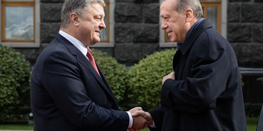 Реджеп Тайип Эрдоган и Петр Порошенко / Фото: president.gov.ua
