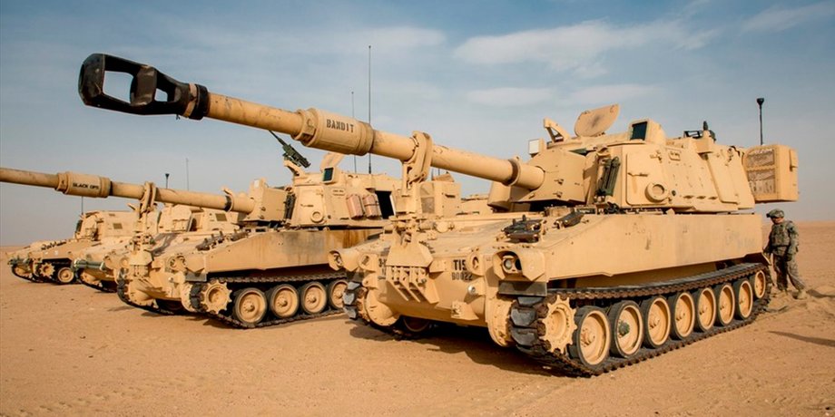 Американські САУ M109