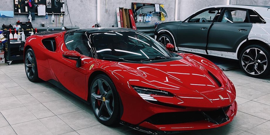 Ferrari SF90 Stradale, новый Ferrari SF90 Stradale, суперкар Ferrari SF90 Stradale, гибрид Ferrari