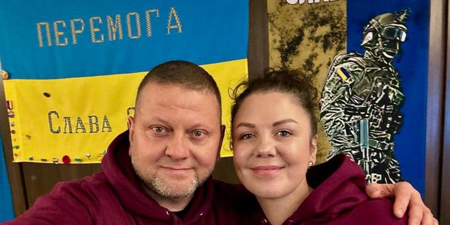 Валерий Залужный, Елена Залужная, главнокомандующий ВСУ