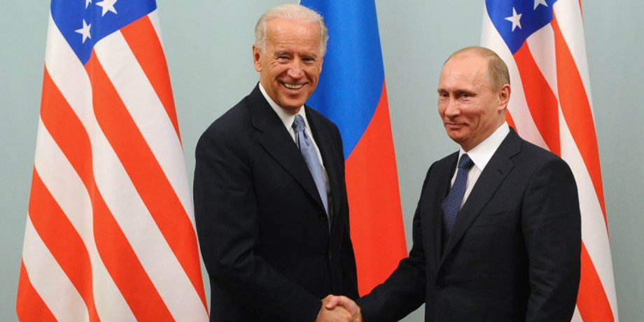 Джо Байден, Володимир Путін