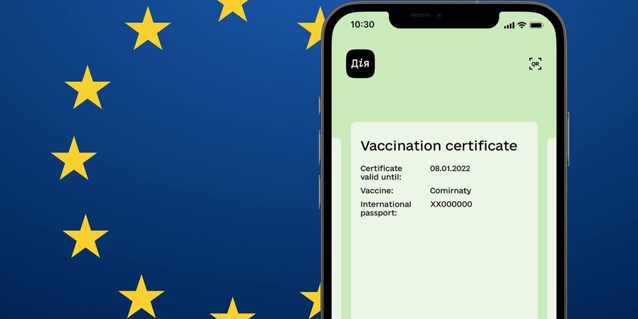 В каких странах ЕС действителен украинский COVID-сертификат