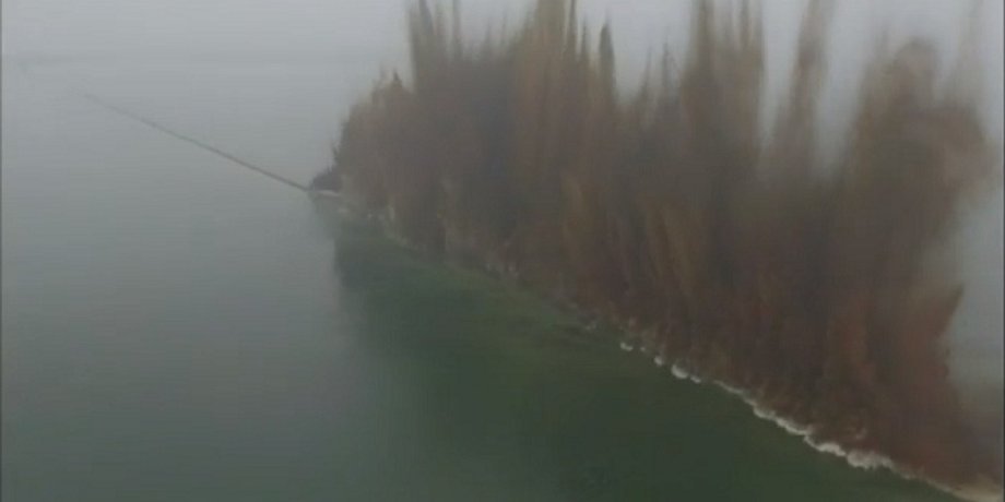 Взрыв дамбы в Китае / Фото: YouTube
