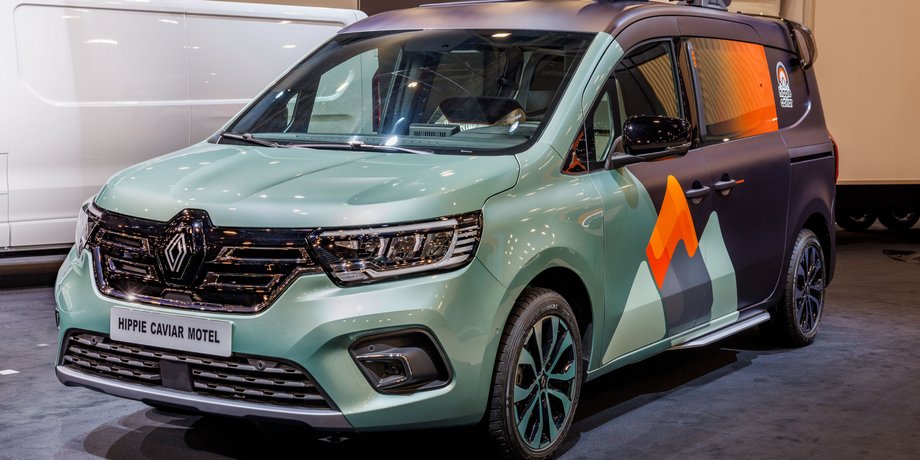 Renault Hippie Caviar Motel, Renault Kangoo, автобудинок Renault Kangoo, будинок на колесах Renault