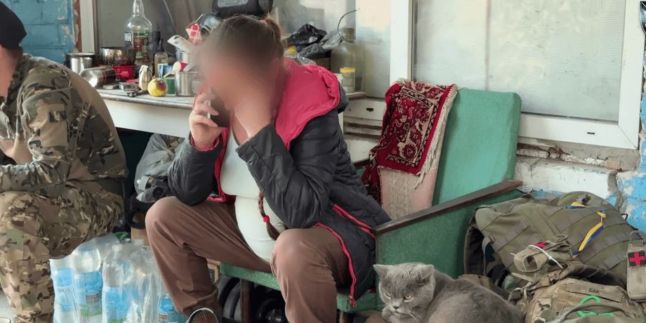 От боев из Покровска сбежала беременная женщина