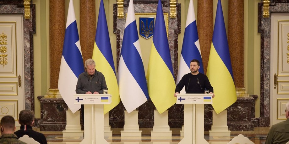 Володимир Зеленський, президент України, Офіс президента, офіційний візит, Фінляндія, Гельсінкі, Саулі Нійністе