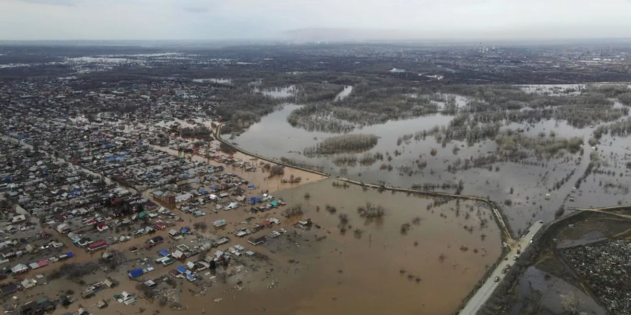 повінь, прорив дамби, Орськ