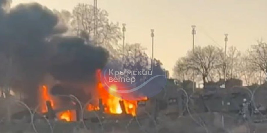 бельбек прилет, взрывы в крыму, бельбек, удар по аэродрому