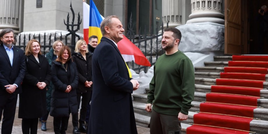 Туск, Зеленский, помощь, Польша, Украина, Туск, Зеленский, помощь, Польша