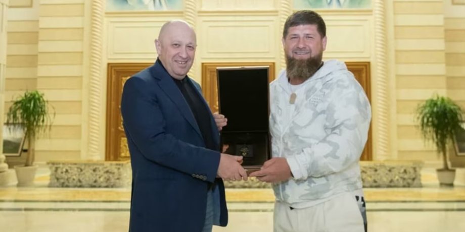 рамзан кадиров, євгеній пригожин, ПВК вагнер, голова чечні, голова ПВК вагнер, кадировці, найманці