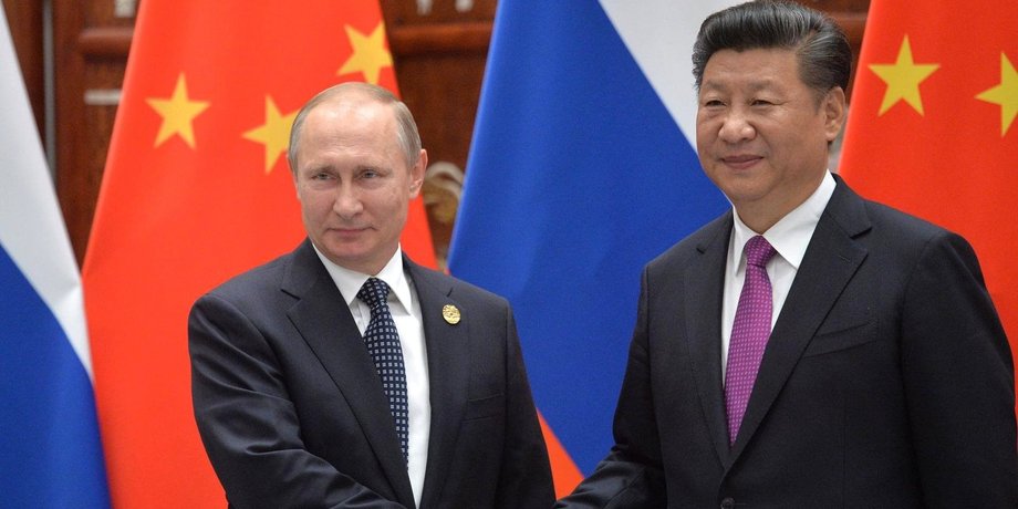 Путин и Си Цзиньпин