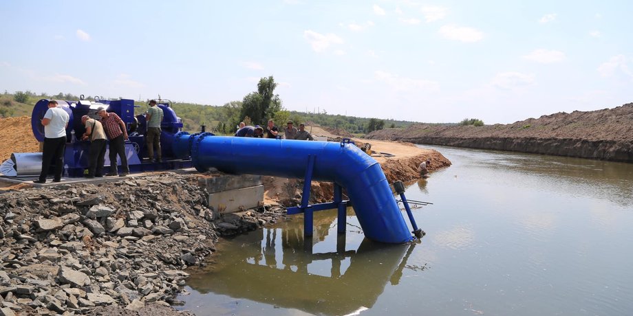 водопровід кривий ріг, водопровід, водопостачання, каховська гідроес, підрив каховської гідроес