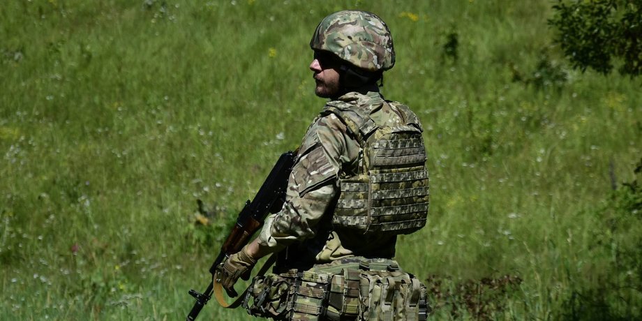 Боец ВСУ
