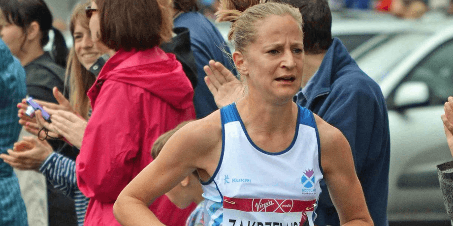 Спортсменка, бег, марафон, спорт, улица,