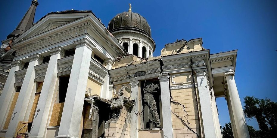 Спасо-Преображенский собор, война, Украина, фото