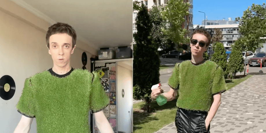блогер сделал футболку на жару