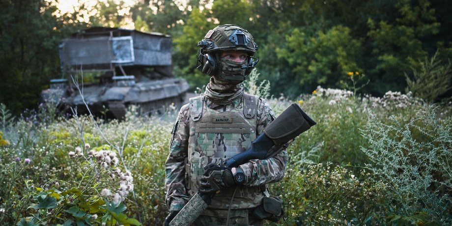 российский военный
