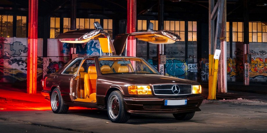 Mercedes-Benz 500 SGS, Mercedes 500 SGS, Mercedes-Benz S-Class, Mercedes S-Class W126, тюнинг Mercedes S-Class