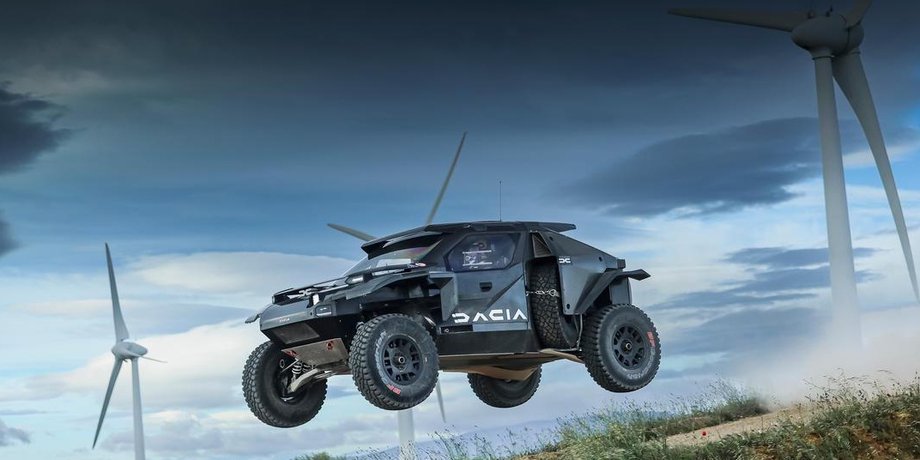 Dacia Sandrider 2024, Dacia Sandrider, внедорожник Dacia, ралли Дакар