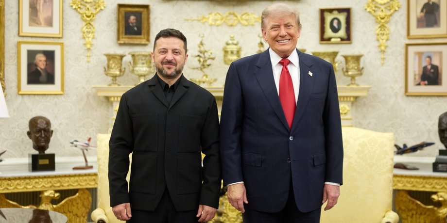 Владимир Зеленский и Дональд Трамп