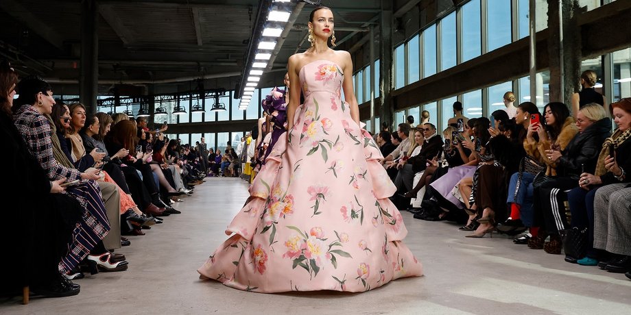 ирина шейк, каролина эррера, неделя моды, неделя моды нью-йорк, Carolina Herrera