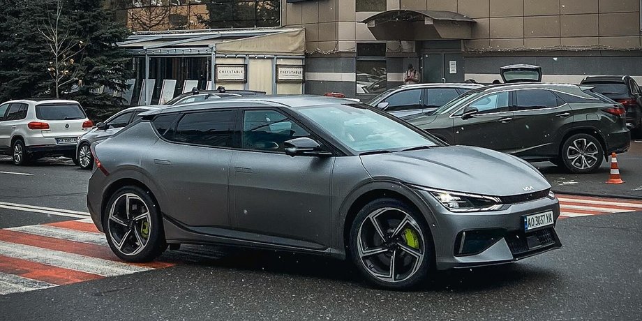 Новый Kia EV6 GT, Kia EV6 GT, Kia EV6, новый Kia EV6, электромобиль Kia