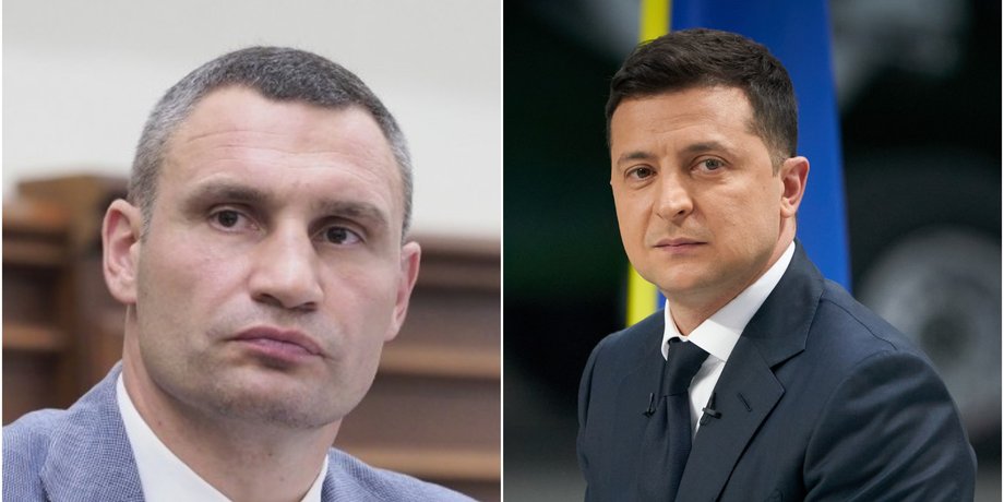 кличко, зеленский, пресс-конференция 2021