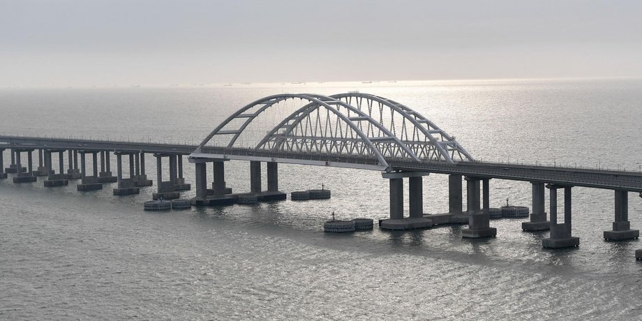 Крымский мост ракетный удар