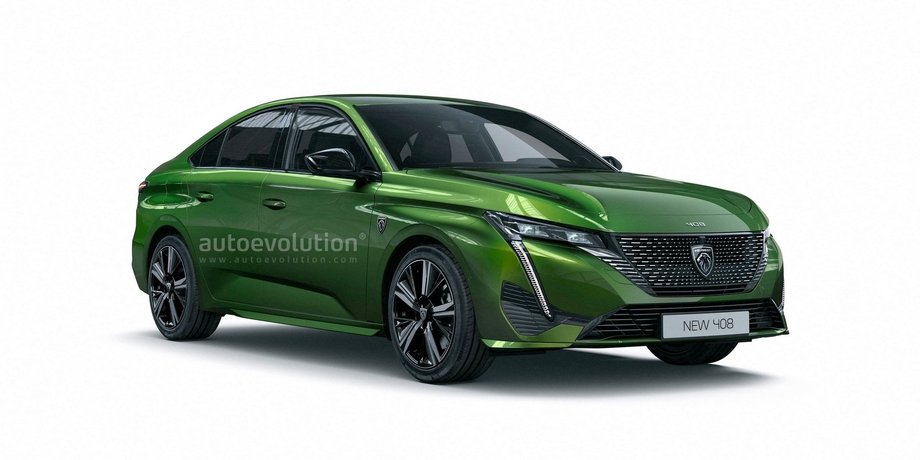 Peugeot 408 2022, новый Peugeot 408, Peugeot 408, седан Peugeot 408, Peugeot 308