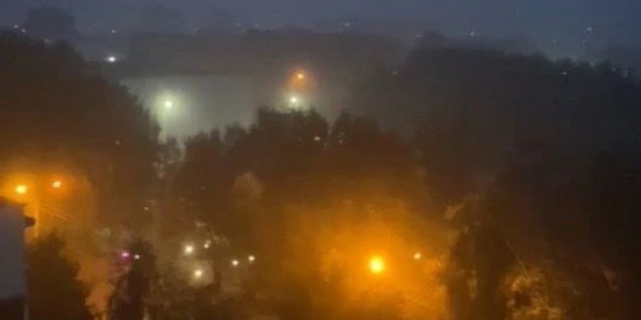 Туман в Тульской области, фото