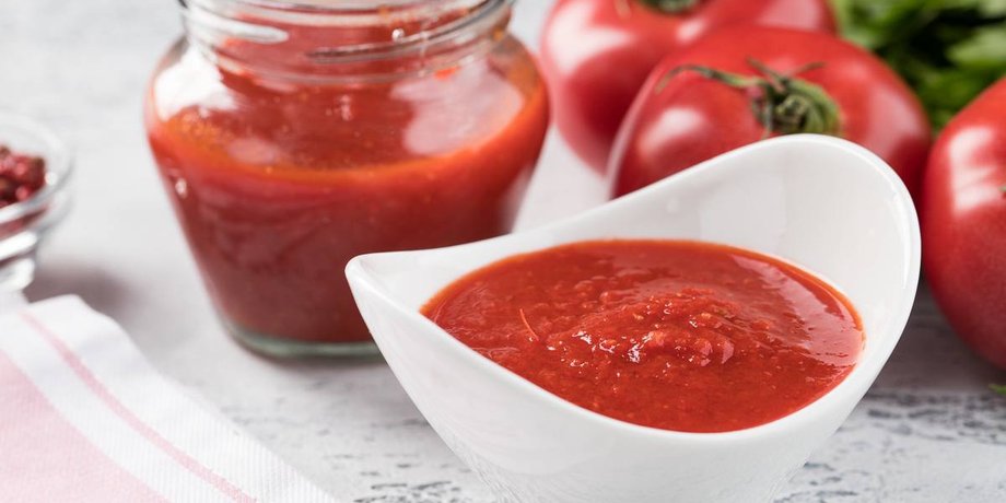 Томатный соус, вкусный соус из помидоров, простой рецепт домашнего кетчупа