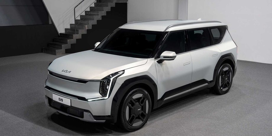 Новый Kia EV9, Kia EV9,Kia EV9 2024, электромобиль Kia, кроссовер Kia, электрокроссовер Kia