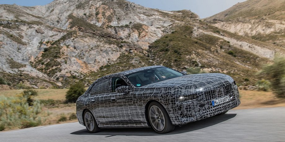 Новый BMW i7, BMW i7, BMW i7 2022, BMW 7 Series, электромобиль BMW 7 Series, электромобиль BMW