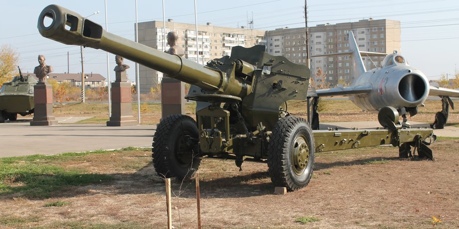 радянські гаубиці в Росії