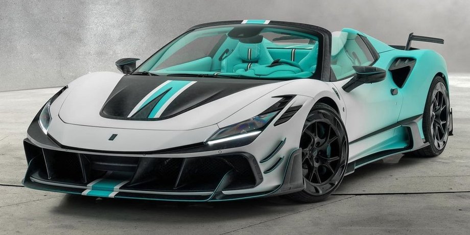 Ferrari, Ferrari F8, Суперкар, Mansory, Mansory F8XX Spider, Тюнинг, Авто, Автомобили, Фото, Дизайн, Родстер