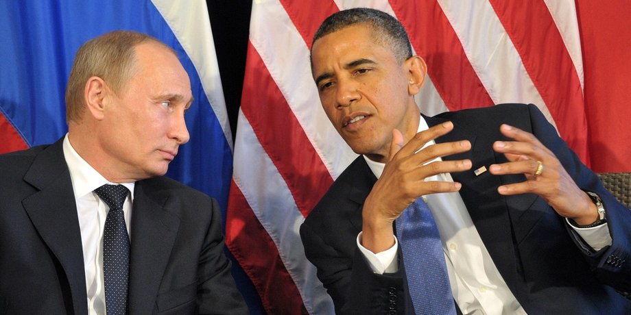 Президент США Барак Обама и президент РФ Владимир Путин / Фото: static.politico.com