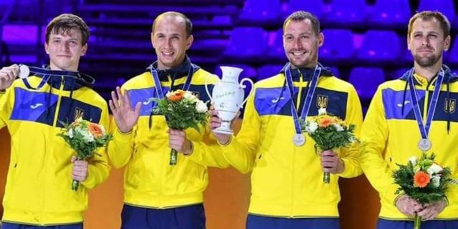 Фехтование, Сборная Украины, Шпаги, Россия, Казань, кубок мира, Серебро