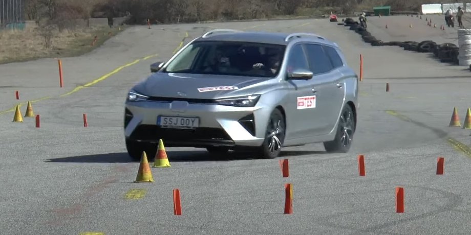 MG, MG5, MG5 Electric, Лосиный тест, Управляемость, Авто, Автомобили, Электромобили, Эксперты, Шины