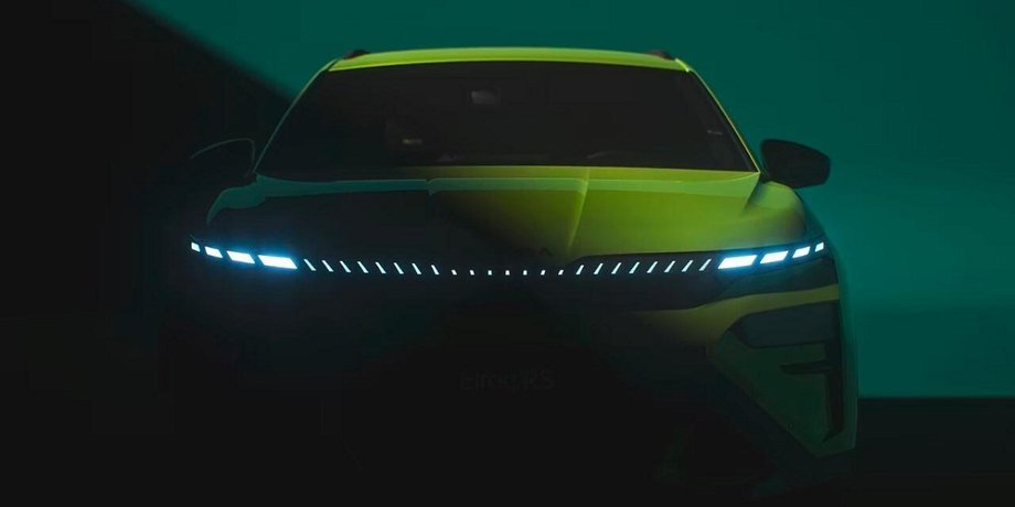 новая Skoda Elroq RS, Skoda Elroq RS, Skoda Elroq, новый Skoda Elroq, кроссовер Skoda, электромобиль Skoda, электромобиль Skoda