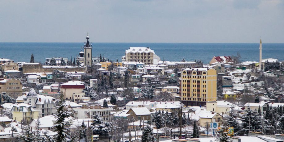 крым, алушта, вода, подача воды
