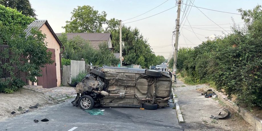 Гостомель, авария, ДТП