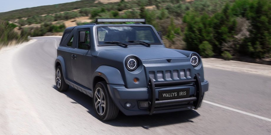 Wallys Iris, внедорожник Wallys Iris, Wallys Iris копирует Jeep