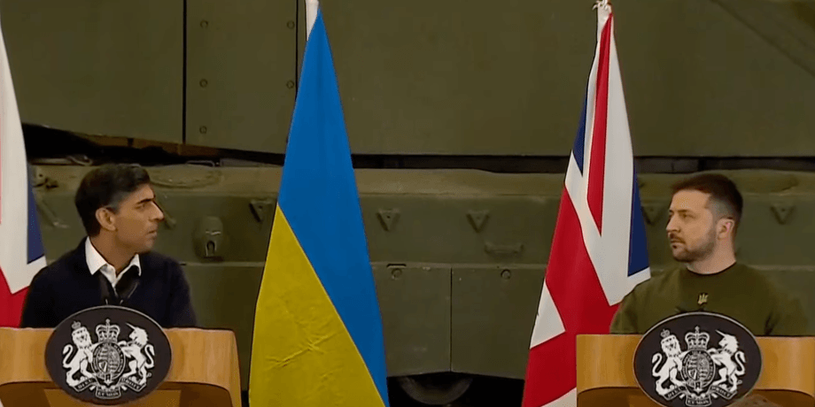 риши сунак, володимир зеленський, прес-конференція, Великобританія