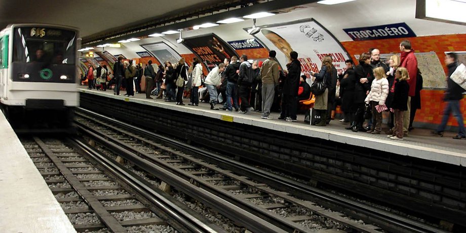 метро, париж